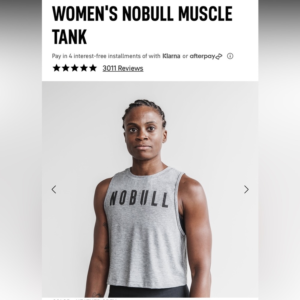 Nobull Womens Muscle Tank